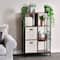 Household Essentials Trellis 6 Compartment Storage Bookshelf